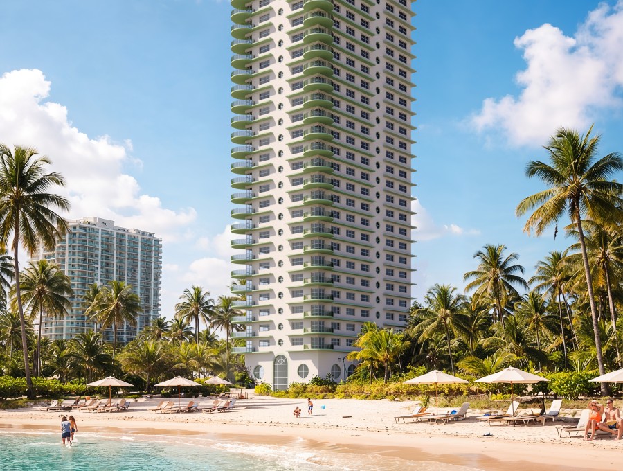 beachfront residential tower
