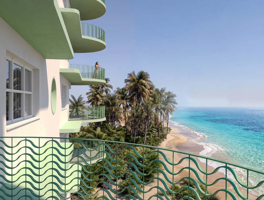 beachfront residential tower