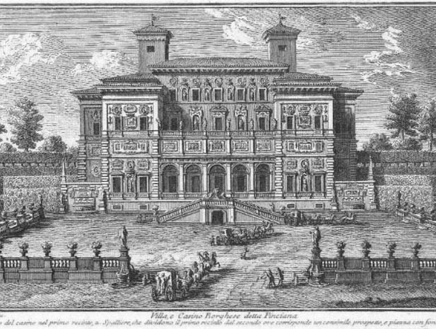 proposta di ampliamento ipogeo della Galleria Borghese
