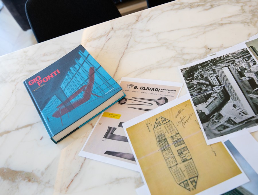 private residence inside gio ponti building